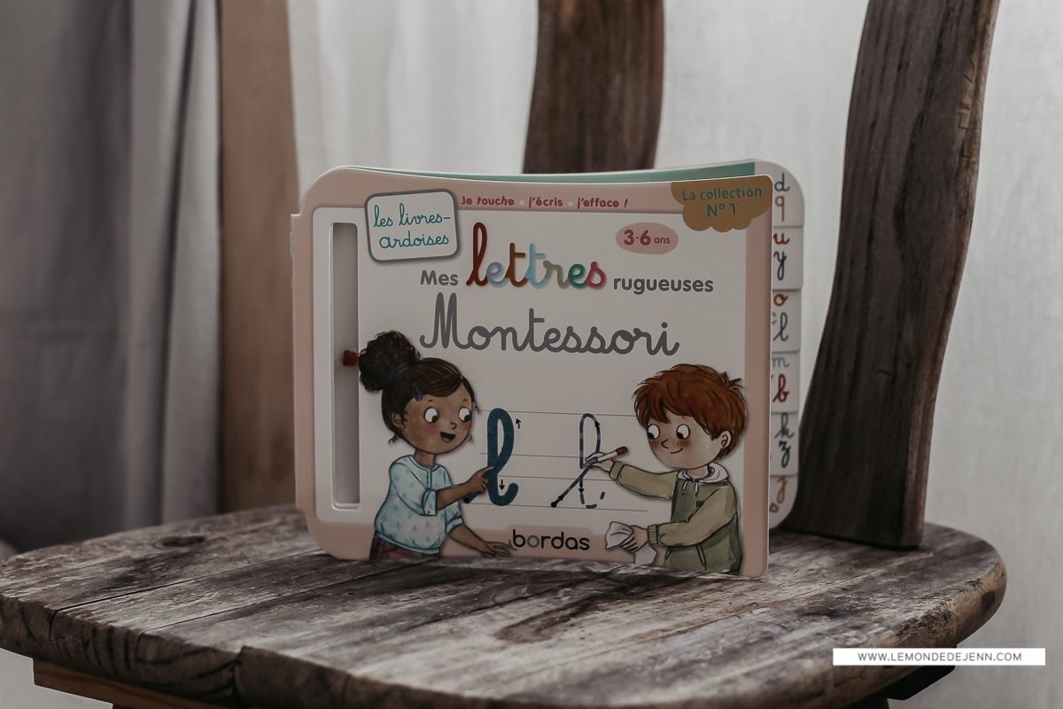 Les livres-ardoises Montessori (lettres et chiffres)
