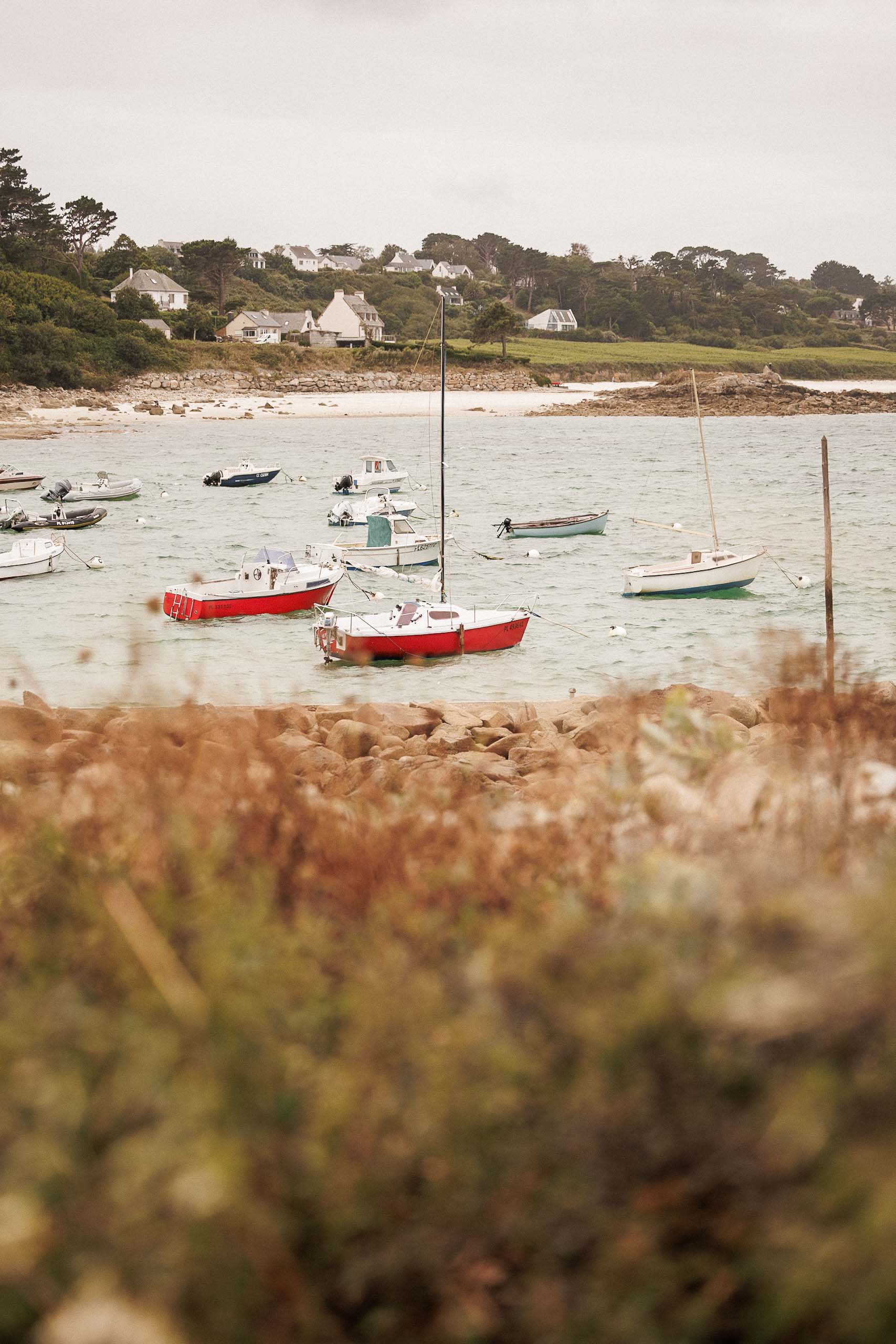 Port Le Goff à Trévou-Tréguignec en Bretagne