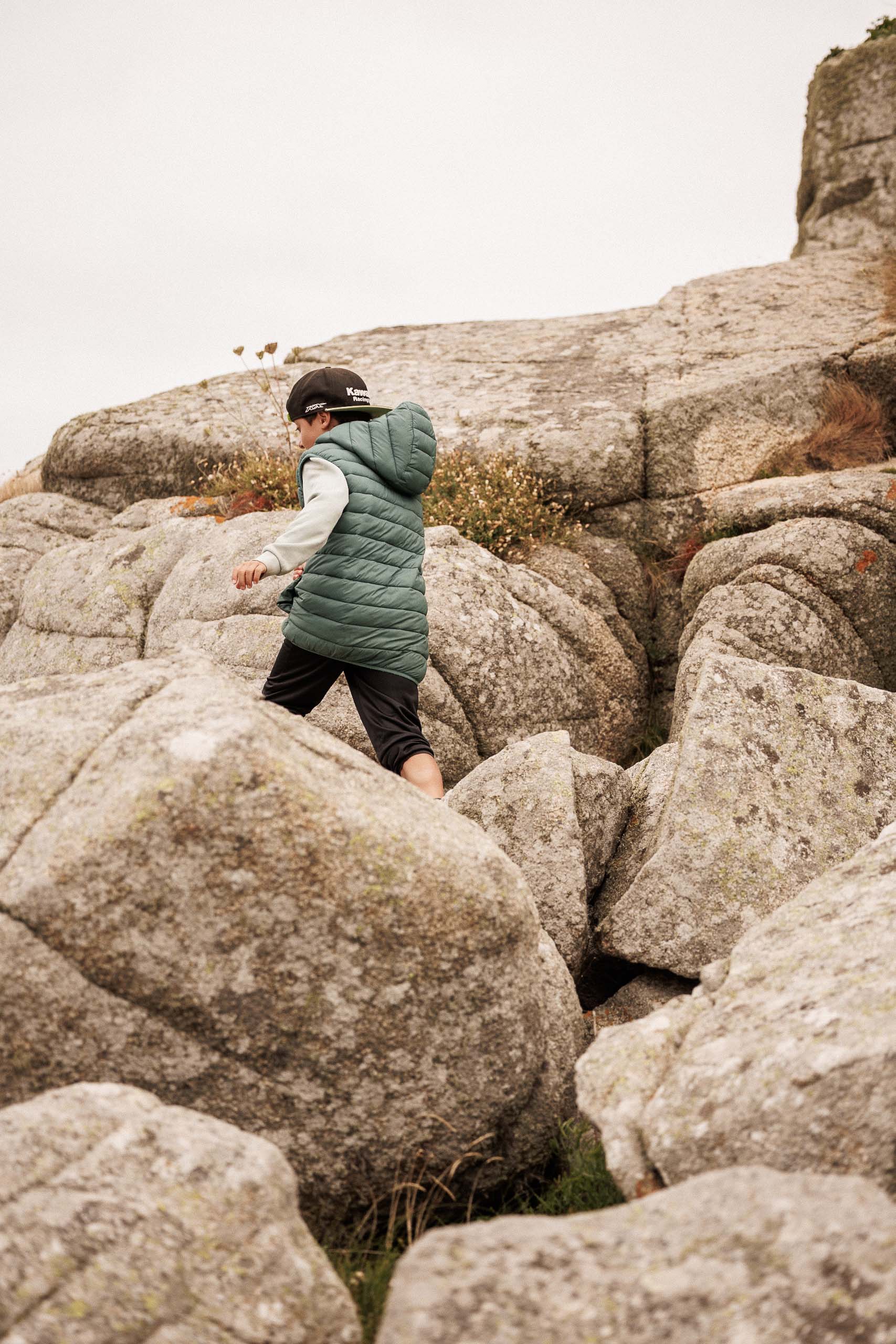 Rochers sur le littoral de Trévou-Tréguignec